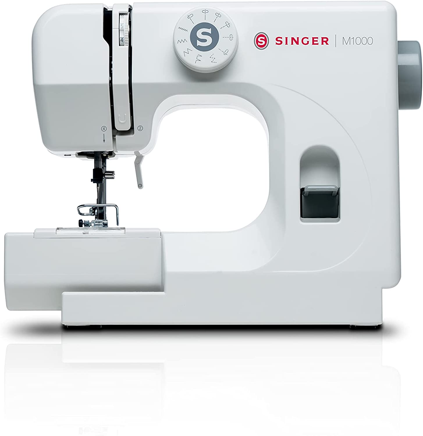  Máquina de coser Singer Stylist, computarizada, con manos  libres y con enhebrador de agujas automático. : Arte y Manualidades